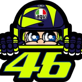 VR46 VALENTINO ROSSI MAGNEET CUPOLINO