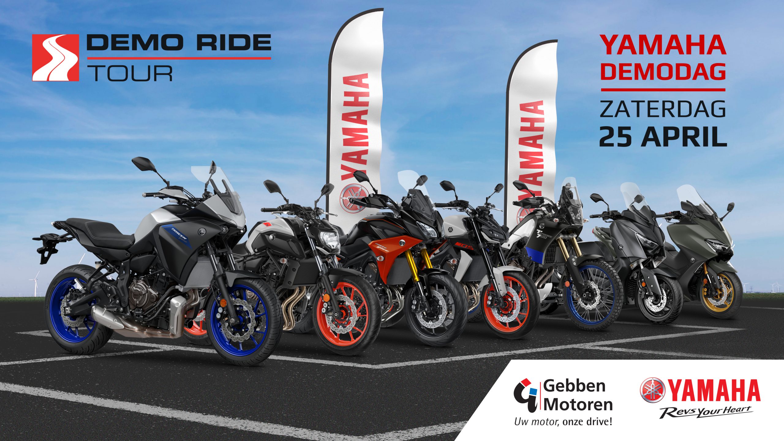Yamaha Demodagen Gebben Motoren