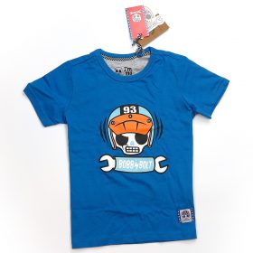 BOBBY BOLT T-SHIRT SCRAM BLAUW