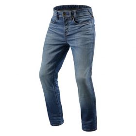 REVIT JEANS PISTON MIDDENBLAUW