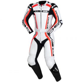 IXS SUIT SPORT LD RS 800 WIT ZWART ROOD