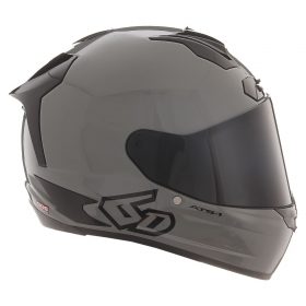 6D ATS-1R SOLID HELMET - CEMENT GRIJS