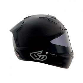 6D ATS 1R SOLID HELMET MAT ZWART