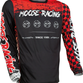 MOOSE RACING JERSEY M1 ROOD ZWART