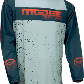 MOOSE RACING JERSEY QUALIFIER GRIJS ORANJE