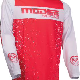 MOOSE RACING JERSEY QUALIFIER - ROOD-WIT