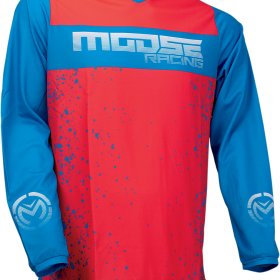 MOOSE RACING JERSEY QUALIFIER ROOD WIT BLAUW