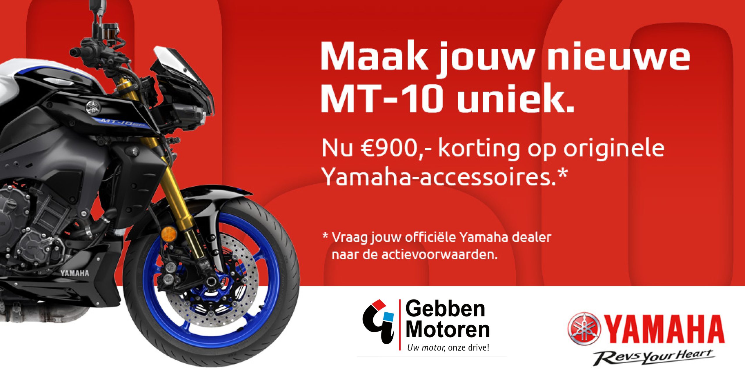 Yamaha MT-10 actie