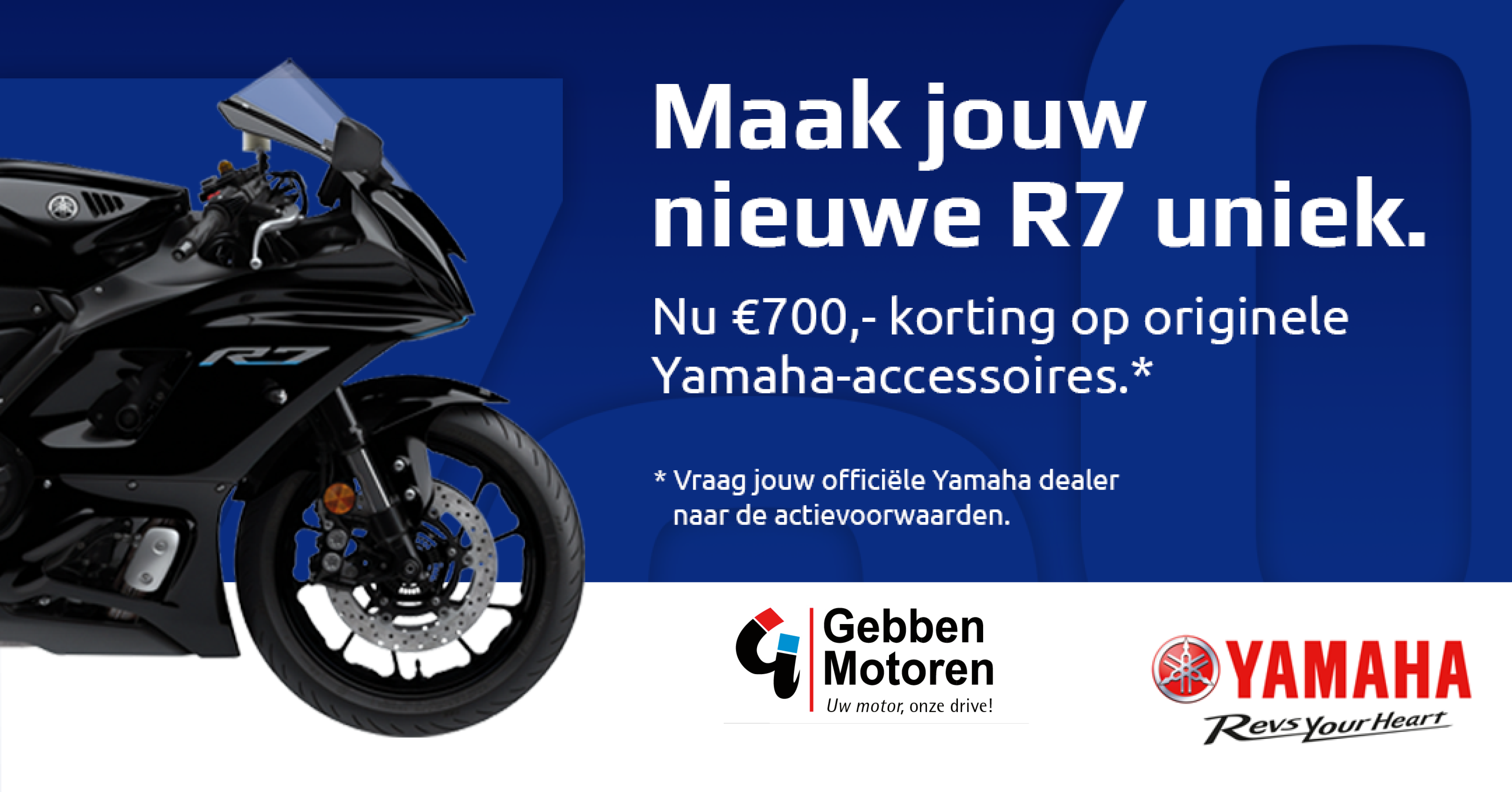 Yamaha R7 actie