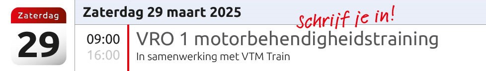VRO 1 29 Maart - Gebben Motoren