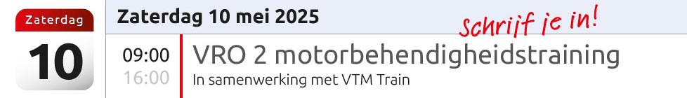 VRO 2 10 Mei - Gebben Motoren