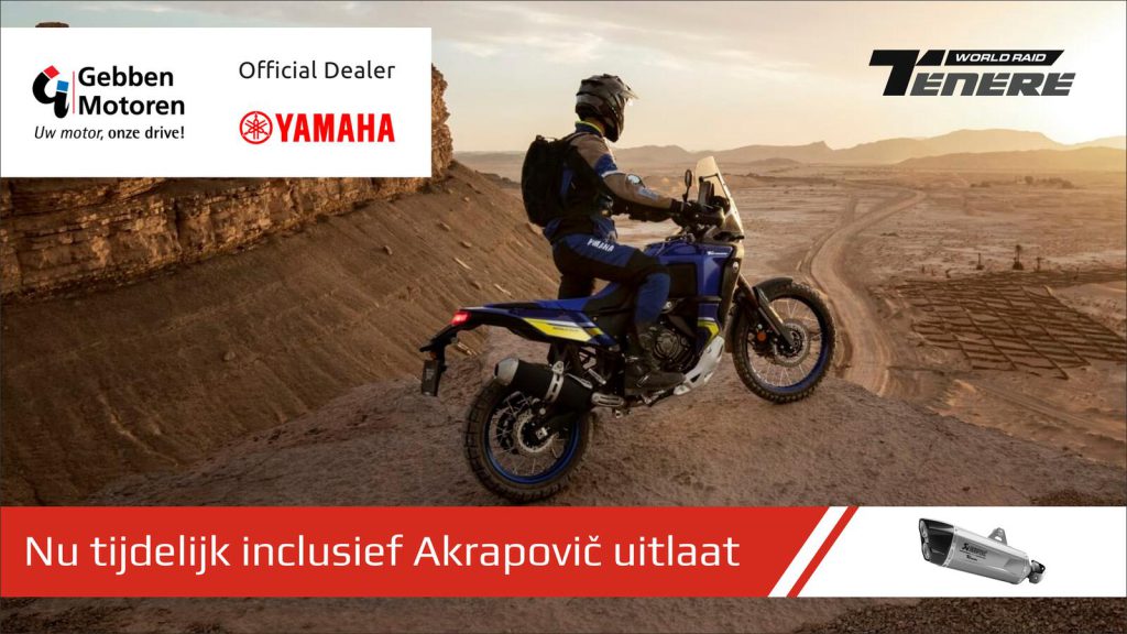 Tenere 700 World Raid actie - Gebben Motoren