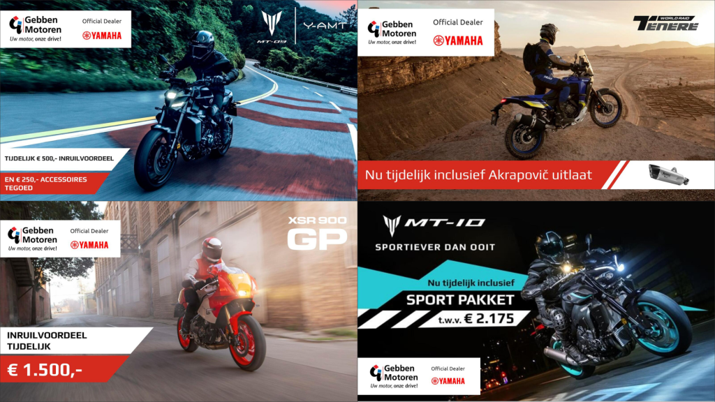 Yamaha acties - Gebben Motoren
