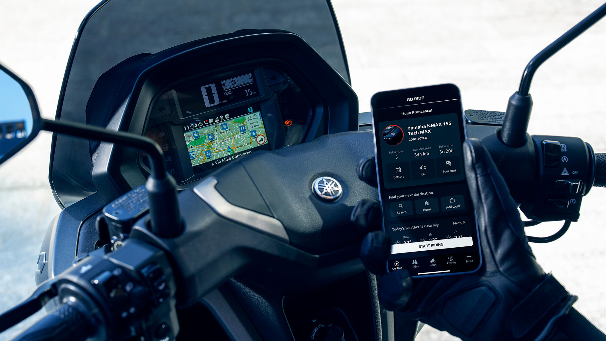 Yamaha NMAX Tech MAC - Gebben Motoren