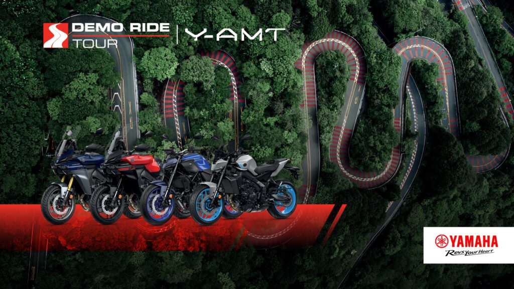 Yamaha demo ride tour
